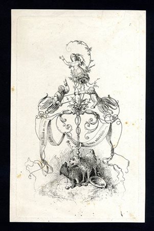 Hermann Dyck (1812 - 1874): GROTTESCHE DECORATIVE