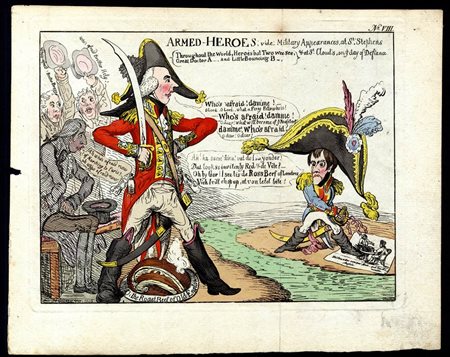 James Gillray (1756-1815): ARMED HEROES