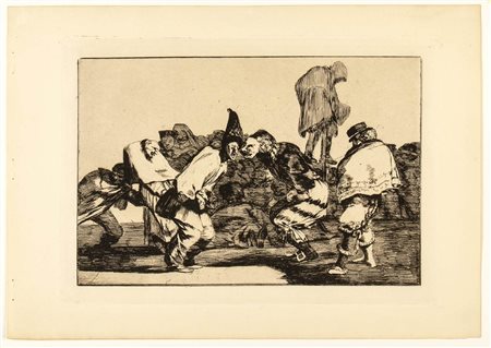 Francisco de Goya (1746-1828): ALEGRIAS ANTRUEJO, QUE MAÑANA SERAS CENIZA