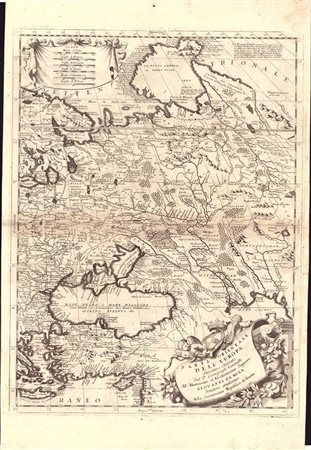 Vincenzo Maria Coronelli (1650-1718): PARTE ORIENTALE DELL’EUROPA, 1690