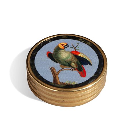 Micromosaico pappagallo, periodo neoclassico