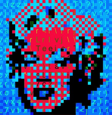 AsciiPopArt “Marilyn M #7”