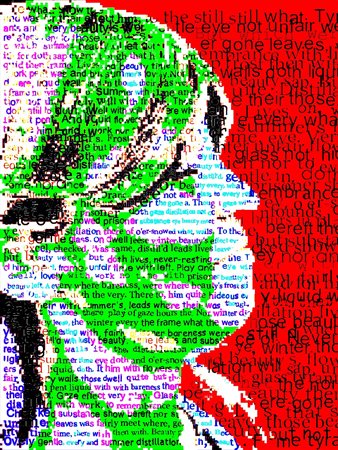 Ascii PopArt “Cielo - Volando su futuro”