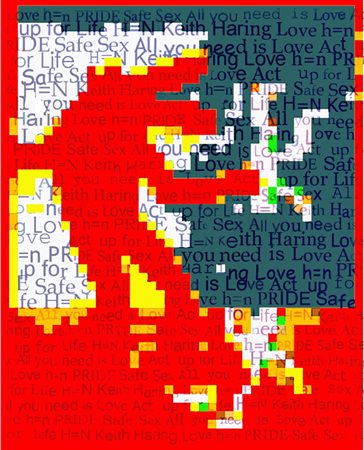 Ascii PopArt “Eating Peasants – Untitled”