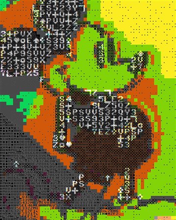 Ascii PopArt “That Mouse...AKA Mickey”