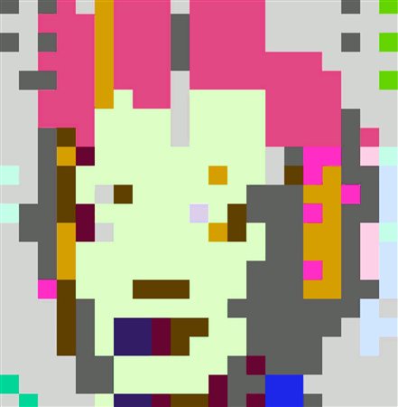 Ascii PopArt “Marilyn M #1”