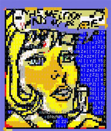 Ascii PopArt “Haunts My Reverie” 