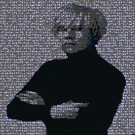Ascii PopArt “Mr. A. Warhola AKA Andy Warhol”