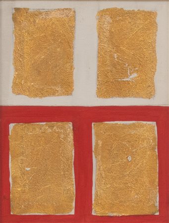 REMO BIANCO Tableau dorè, 1961-1962