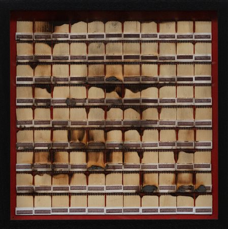 BERNARD AUBERTIN Dessin de feu, 2008