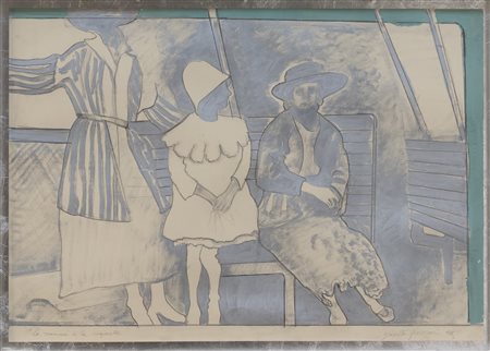 GIOSETTA FIORONI La mamma e la cuginetta, 1969