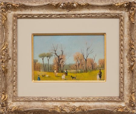 ANTONIO CALDERARA Milano-al Parco, 1950