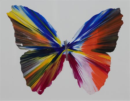 DAMIEN HIRST Butterfly Spin Painting, 2009