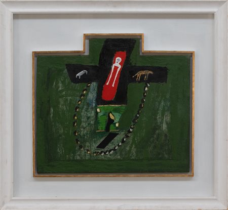 MIMMO PALADINO Paesaggio Ornato, 1990