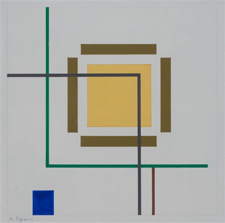 MAURO REGGIANI Composizione, 1971