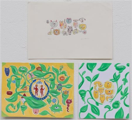 GIANNI CELLA Tre disegni