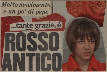 LAMBERTO PIGNOTTI Rosso antico, 1964