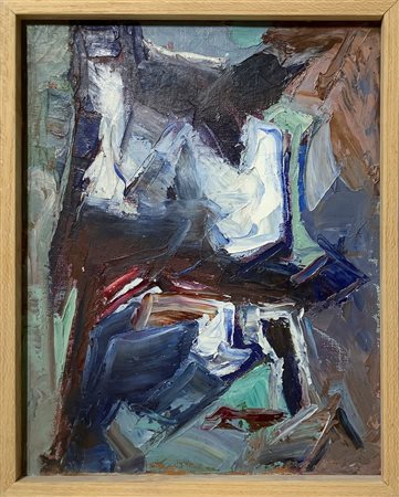 Giovanni Alicò (Catania 1906-Milano 1971)  - Raffigurazione astratta, 60's