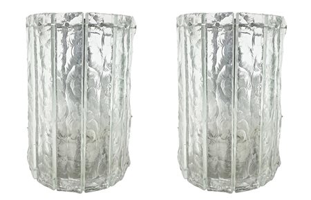 Max Ingrand per FontanaArte - Coppia di appliques, 60's