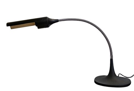 Gino Sarfatti per Arteluce - Rara lampada da tavolo base in fusione di ottone, 60's