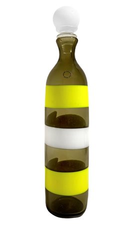 Venini - Bottiglia, disegno di Fulvio Bianconi, 1983/1987