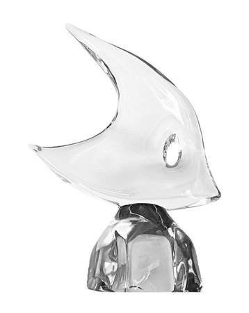 Daum - Pesce in cristallo, 20th century