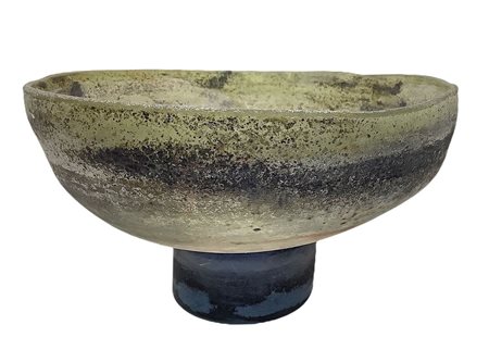 Cenedese Murano - Coppa in vetro scavo