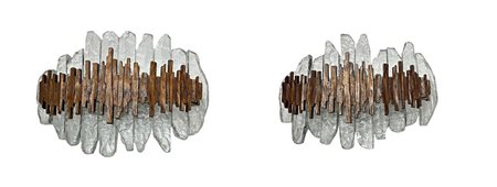 Max Ingrand per FontanaArte - Coppia di appliques, Mod. 2496. , 60's