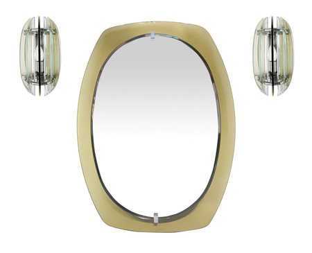 Veca - Specchiera e applique, 60's