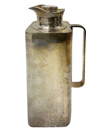Termos in metallo argentato produzione Cassetti,  60's