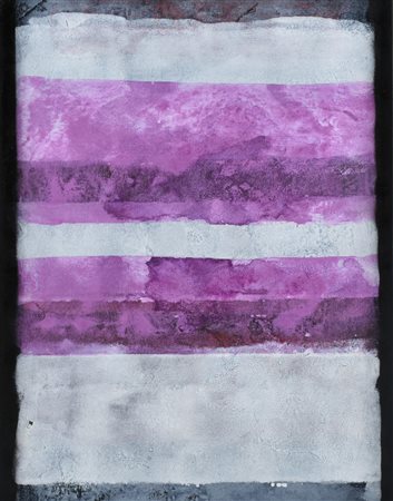 Dalila Crotti MARK 6 acrilico su tela tamburata, cm 53x40 sul retro: firma,...