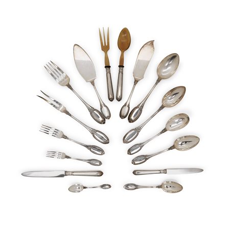 Lotto di posate in argento