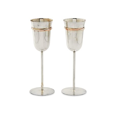 Due flutes in argento