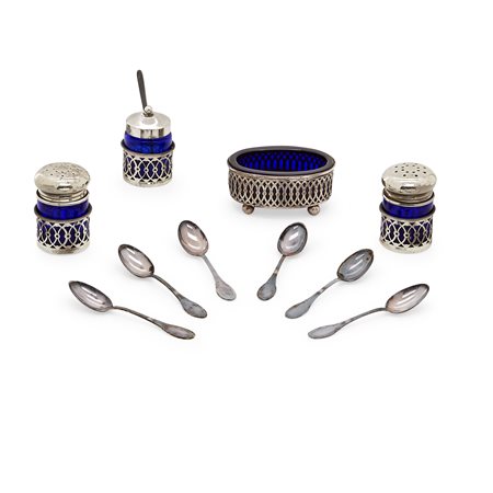 Lotto di cinque argenti