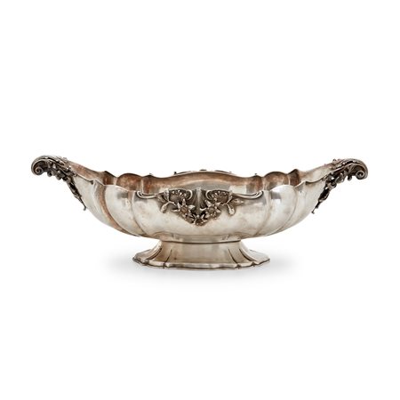 Centrotavola in argento, Italia, XX secolo