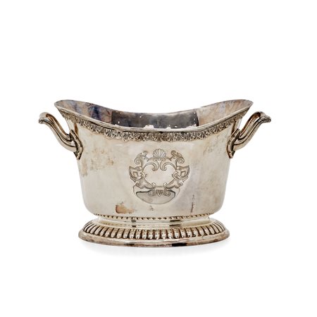 Secchiello in argento 925, Italia, XX secolo