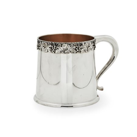 Tankard in argento, Italia, XX secolo