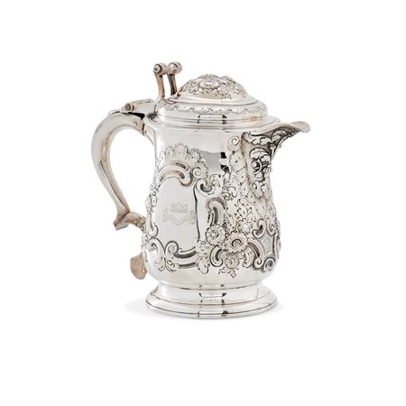 Tankard in argento, Inghilterra XIX secolo