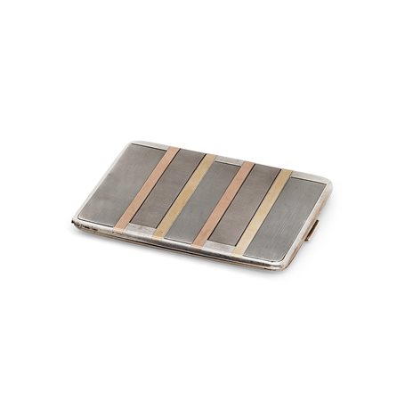 Portasigarette in argento, Inghilterra 1930 circa