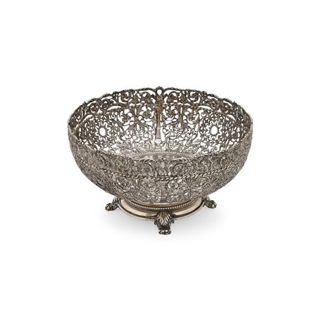 Centrotavola in argento