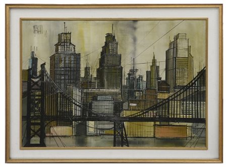 Gariano Didier Leone "Senza titolo" 
olio su tela
cm 70x100
firmato e datato in