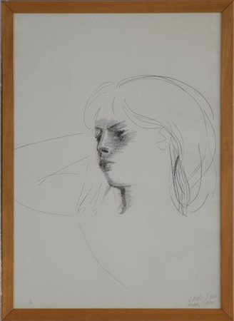 Emilio Greco "Adolescente" 
litografia
cm 70x50
firmata datata e numerata 1/100.