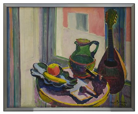 Alfredo Beltrame "Senza titolo" 1953
olio su tela
cm 65x80
firmato e datato in b