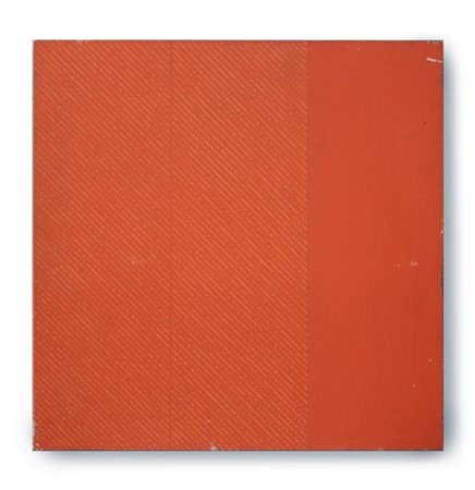 Gottardo Ortelli "Metessi" 1973
acrilico su tela applicata su tavola
cm 70x70
fi