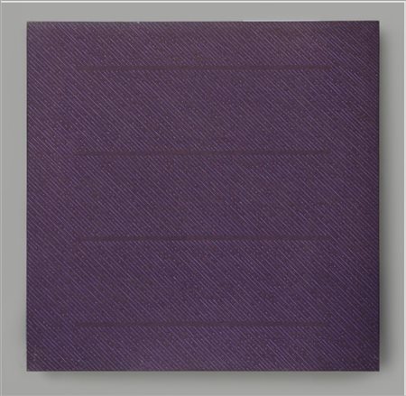 Gottardo Ortelli "Dimensione memoria" 1974
acrilico su tela
cm 95x95
titolato, f