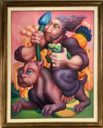 Walter Mac Mazzieri "La favola triste" 1972
olio su tela
cm 92x73
firmato in bas