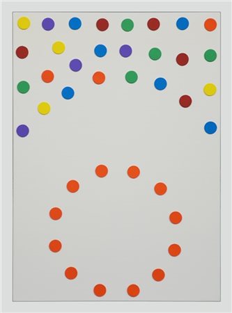 Angelo Dozio "Neutrini" 2017
acrilico e collage su tela
cm 70x50
firmato, datato