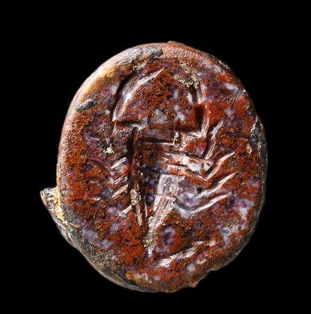 A roman jasper intaglio. Scorpio.