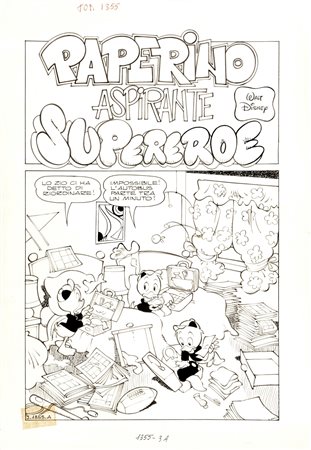 Giorgio Cavazzano - Paperino aspirante supereroe, 1981