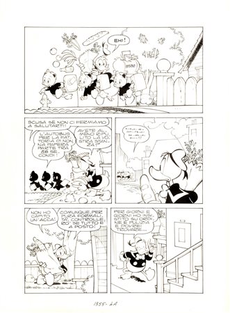 Giorgio Cavazzano - Paperino aspirante supereroe, 1981